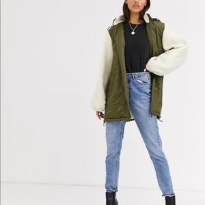 ASOS Tall Quilted Utility Jacket